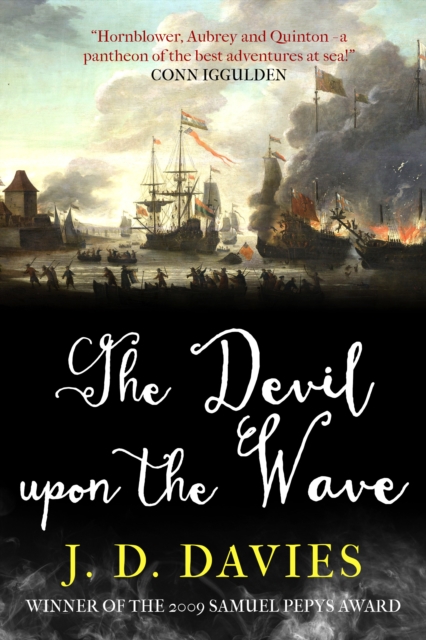 Book Cover for Devil Upon the Wave by J. D. Davies