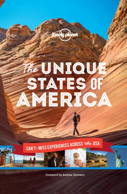 Book Cover for Unique States of America by Lonely Planet