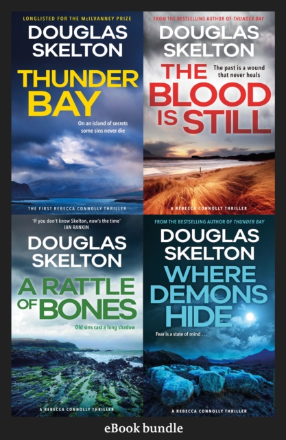 Book Cover for Rebecca Connolly Thrillers: Books 1-4 by Douglas Skelton