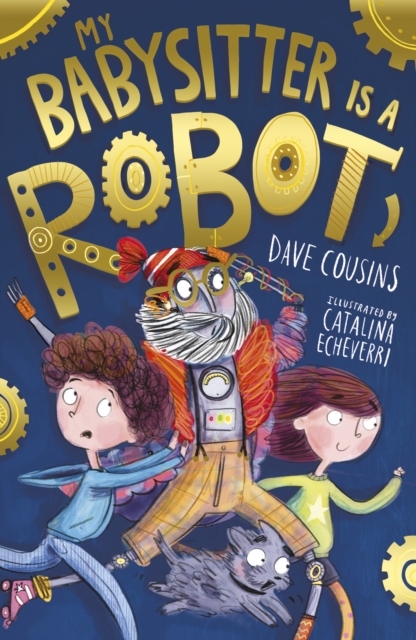 Book Cover for My Babysitter is a Robot by Dave Cousins