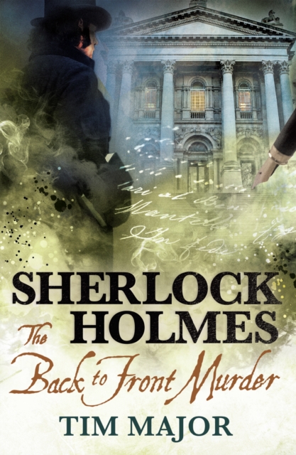 Book Cover for New Adventures of Sherlock Holmes - The Back-to-Front Murder by Tim Major