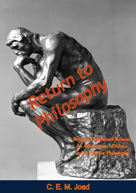 Book Cover for Return to Philosophy by Joad, C. E. M.