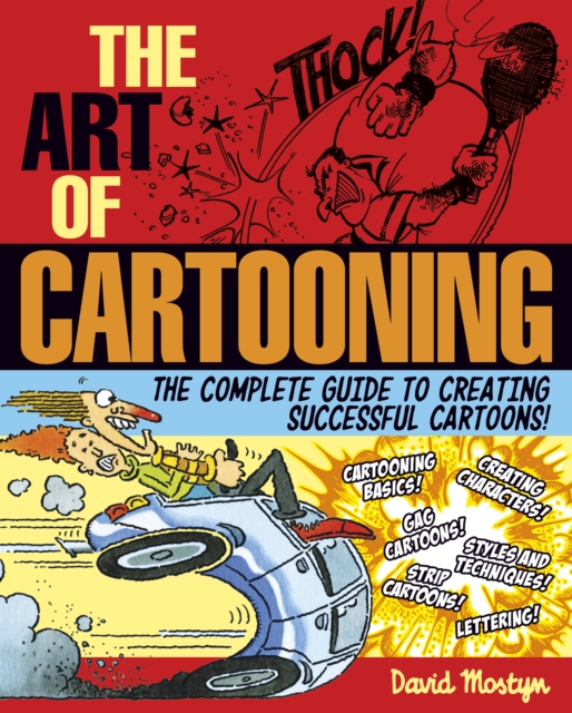 Book Cover for Art of Cartooning by David Mostyn