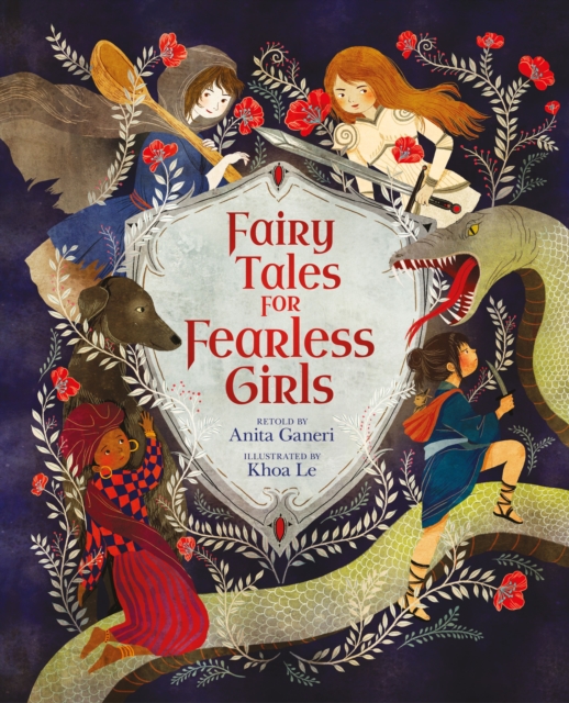 Book Cover for Fairy Tales for Fearless Girls by Anita Ganeri