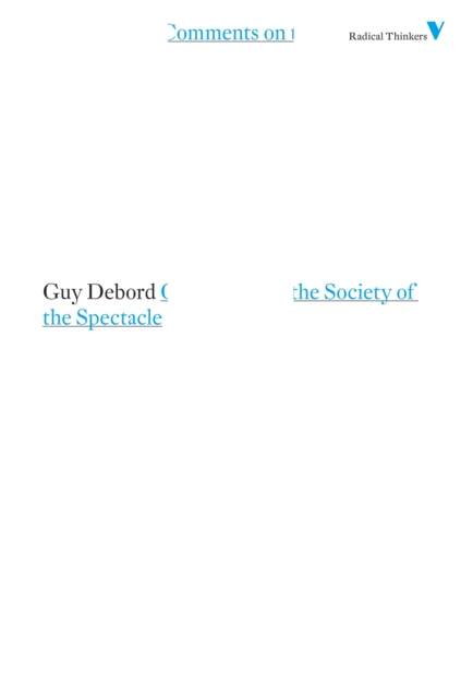 Book Cover for Comments on the Society of the Spectacle by Guy Debord