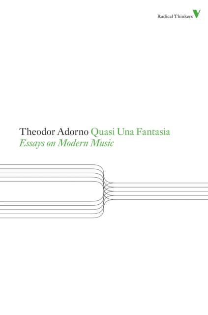 Book Cover for Quasi Una Fantasia by Adorno, Theodor