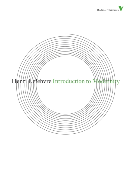 Book Cover for Introduction to Modernity by Henri Lefebvre