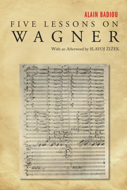 Book Cover for Five Lessons on Wagner by Slavoj Zizek