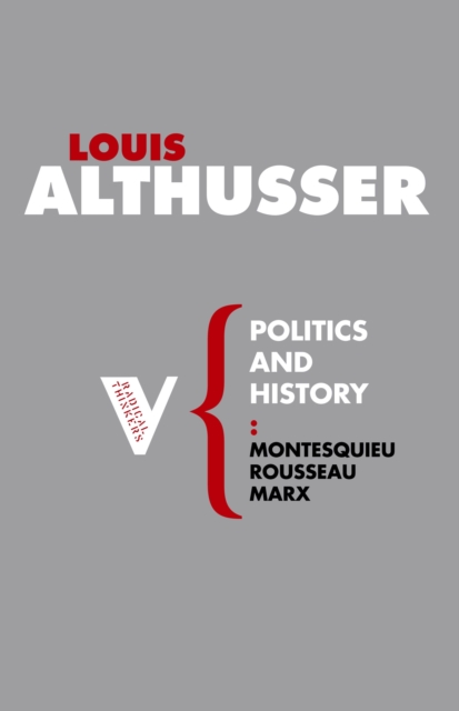 Book Cover for Politics and History by Althusser, Louis