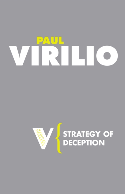 Book Cover for Strategy of Deception by Paul Virilio