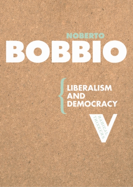 Book Cover for Liberalism and Democracy by Norberto Bobbio