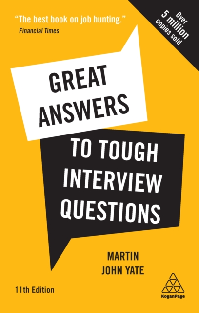 Book Cover for Great Answers to Tough Interview Questions by Martin John Yate