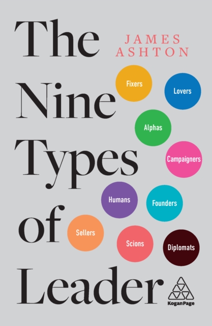 Book Cover for Nine Types of Leader by James Ashton