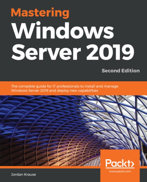 Book Cover for Mastering Windows Server 2019 by Krause, Jordan