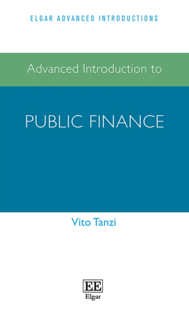 Book Cover for Advanced Introduction to Public Finance by Tanzi, Vito