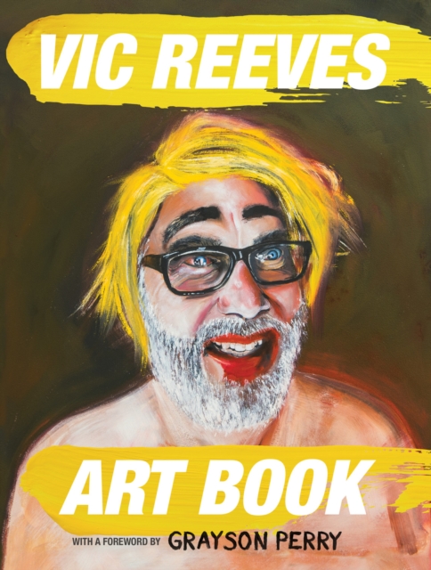 Book Cover for Vic Reeves Art Book by Jim Moir