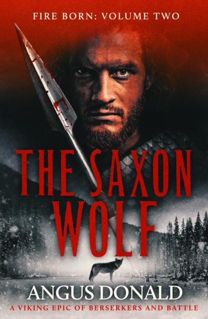 Book Cover for Saxon Wolf by Angus Donald