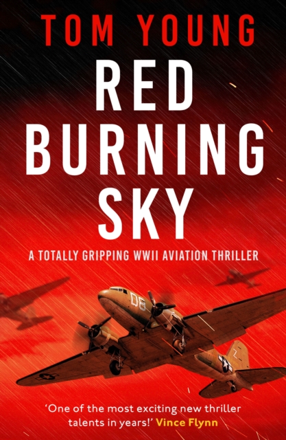 Book Cover for Red Burning Sky by Tom Young