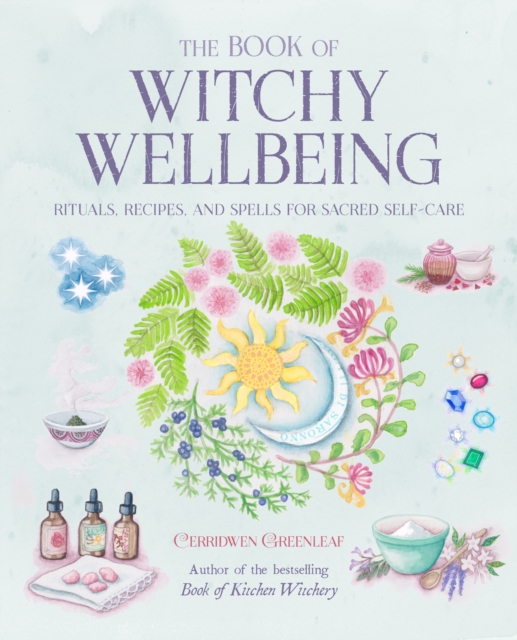 Book Cover for Book of Witchy Wellbeing by Cerridwen Greenleaf