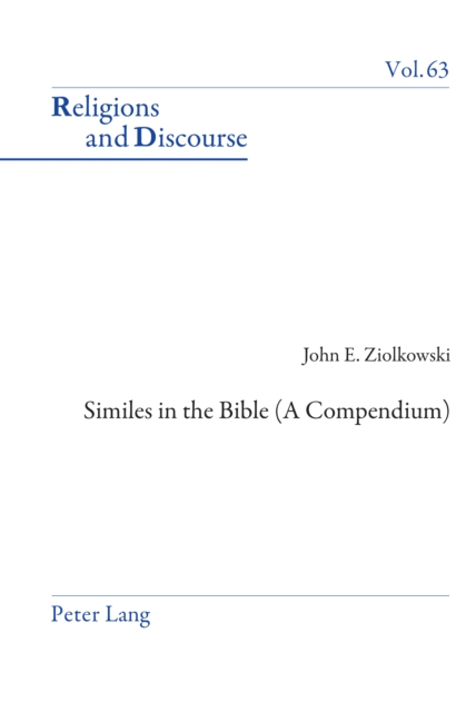 Book Cover for Similes in the Bible (A Compendium) by Ziolkowski John E. Ziolkowski