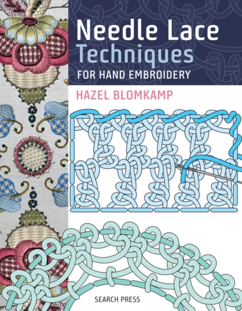 Book Cover for Needle Lace Techniques for Hand Embroidery by Hazel Blomkamp