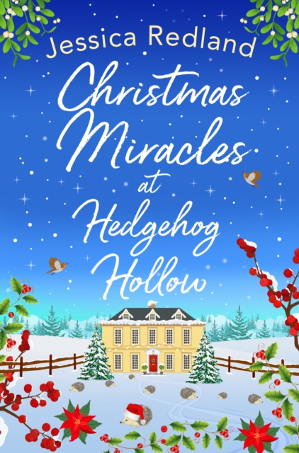Book Cover for Christmas Miracles at Hedgehog Hollow by Jessica Redland