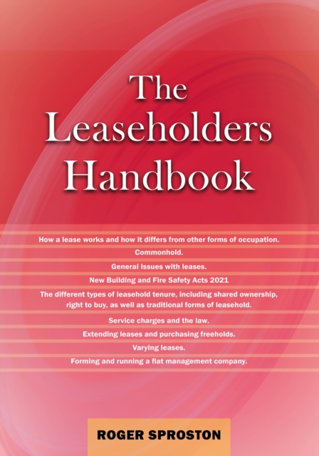 Book Cover for Leaseholders Handbook by Sproston, Roger