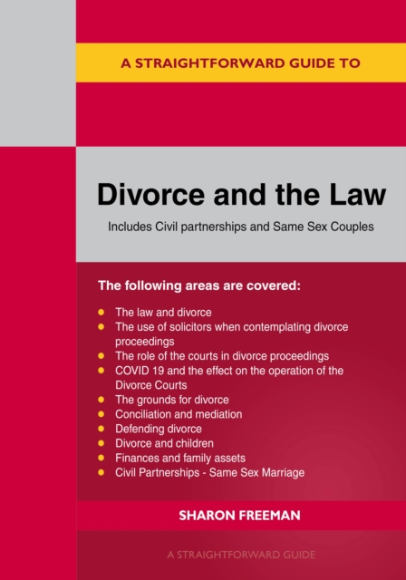 Book Cover for Straightforward Guide To Divorce And The Law by Sharon Freeman