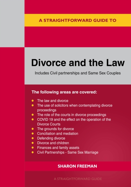 Book Cover for Straightforward Guide To Divorce And The Law by Freeman, Sharon