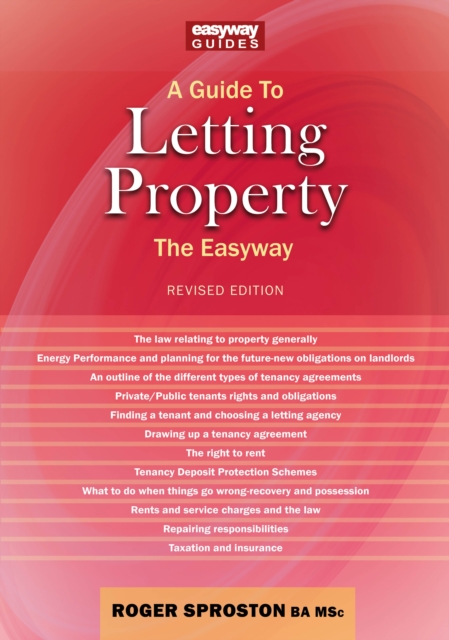 Book Cover for Guide To Letting Property by Sproston, Roger