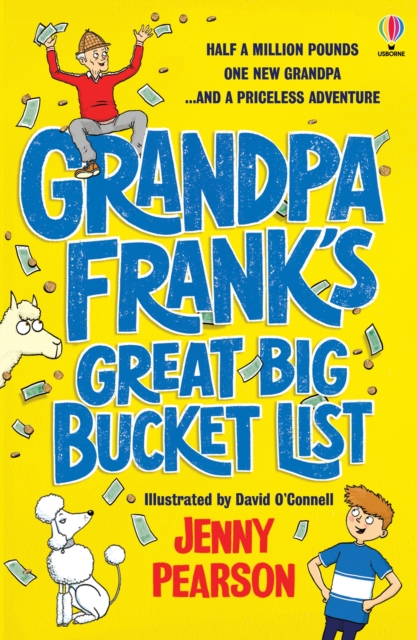 Book Cover for Grandpa Frank's Great Big Bucket List by Jenny Pearson