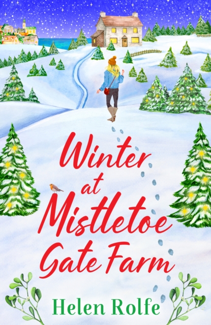 Book Cover for Winter at Mistletoe Gate Farm by Rolfe, Helen