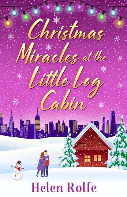 Book Cover for Christmas Miracles at the Little Log Cabin by Helen Rolfe