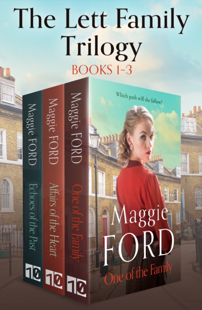 Book Cover for Lett Family Trilogy by Maggie Ford