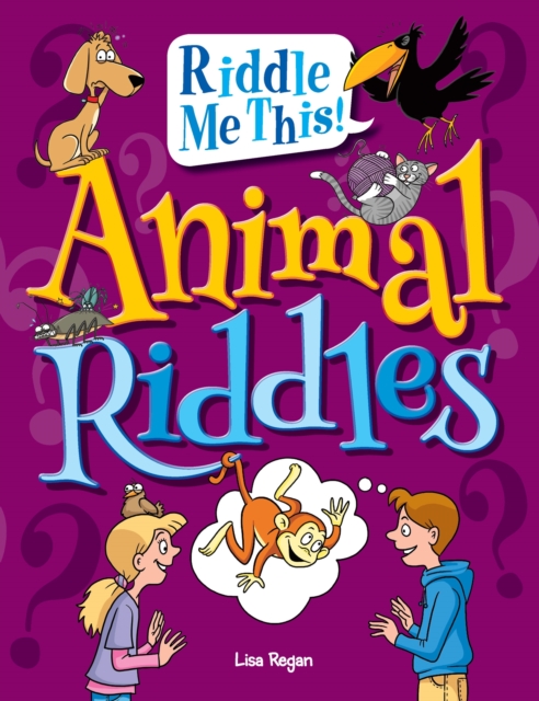 Book Cover for Animal Riddles by Lisa Regan