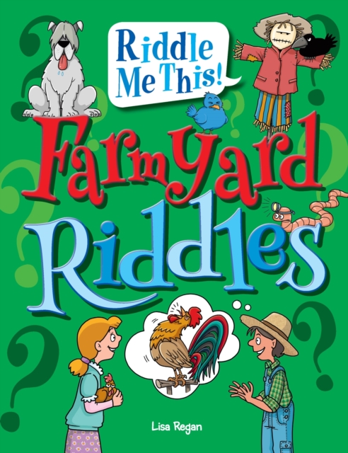 Book Cover for Farmyard Riddles by Lisa Regan