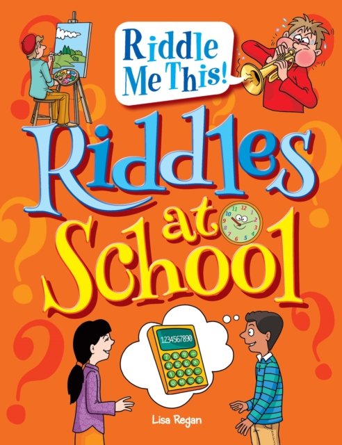 Book Cover for Riddles at School by Lisa Regan