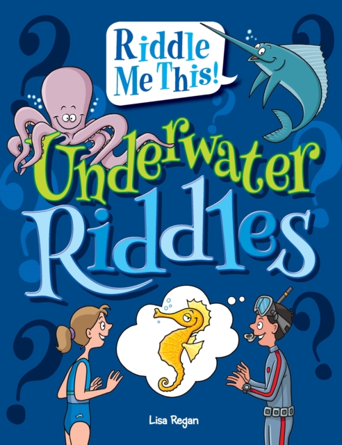 Book Cover for Underwater Riddles by Lisa Regan