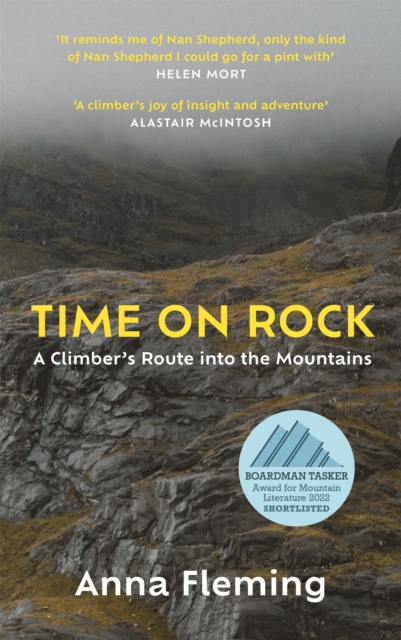 Book Cover for Time on Rock by Anna Fleming
