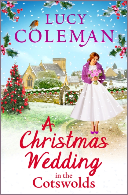 Book Cover for Christmas Wedding in the Cotswolds by Lucy Coleman