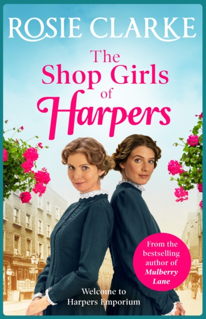 Book Cover for Shop Girls of Harpers by Rosie Clarke