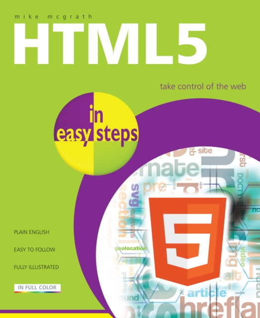 Book Cover for HTML5 in easy steps by Mike McGrath