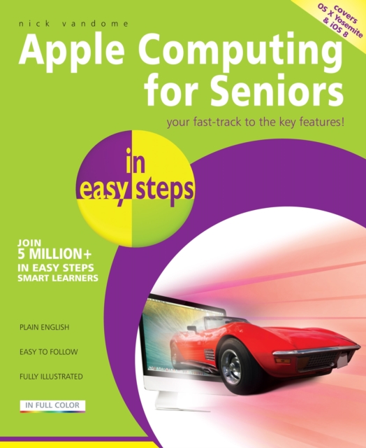 Book Cover for Apple Computing for Seniors in easy steps by Nick Vandome