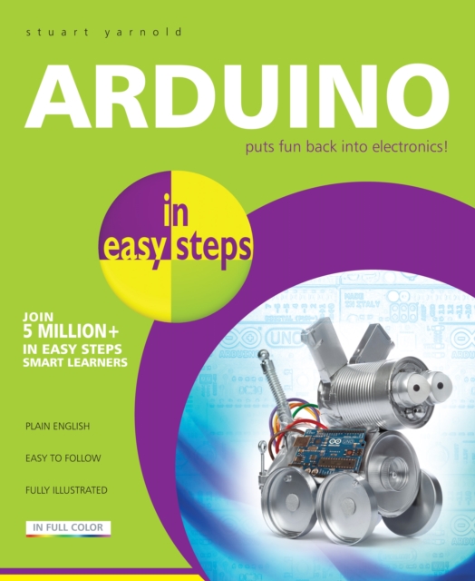 Book Cover for Arduino in easy steps by Stuart Yarnold