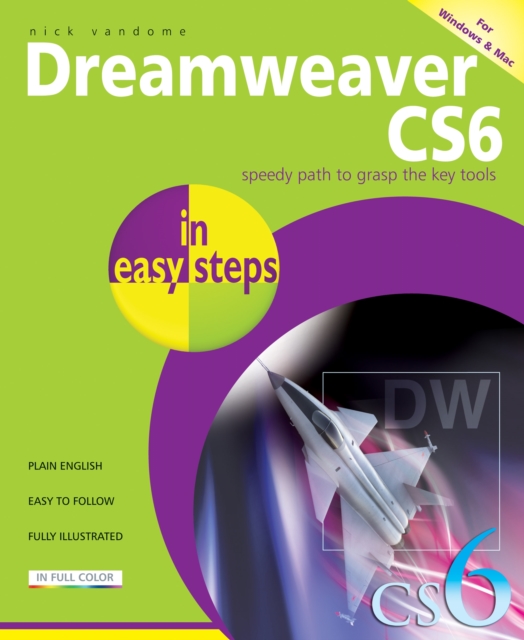 Book Cover for Dreamweaver CS6 in easy steps by Nick Vandome