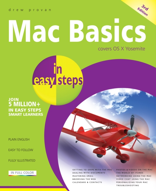 Book Cover for Mac Basics in easy steps, 3rd edition by Provan, Drew