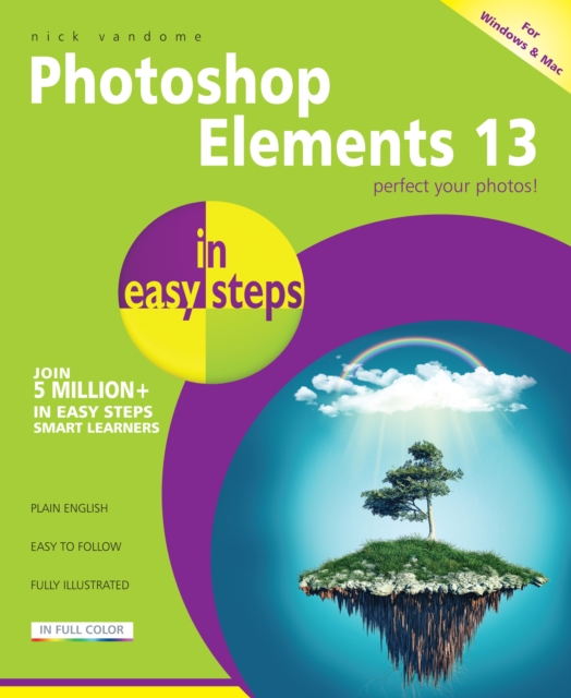 Book Cover for Photoshop Elements 13 in easy steps by Nick Vandome