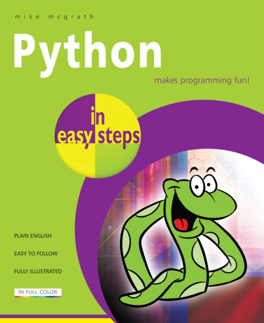 Book Cover for Python in easy steps by Mike McGrath