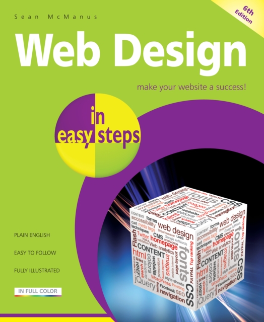 Book Cover for Web Design in easy steps, 6th edition by Sean McManus