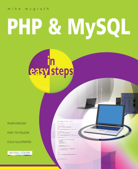 Book Cover for PHP & MySQL in easy steps by Mike McGrath